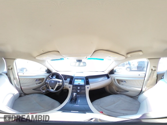 2016 Ford Taurus SEL with VIN 1FAHP2H89GG122884, listed as a Copart auction lot 53597595 with 128,627 mi miles and Salvage title. Bid and sale history available at DreamBid. Image 14.