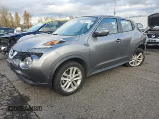 2016 Nissan Juke S with VIN JN8AF5MV2GT656185, listed as a Copart auction lot 81964514 with 92,658 mi miles and Salvage Title. Bid and sale history available at carsss.com. Image 1.