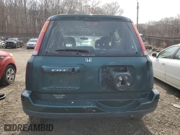2000 Honda CR-V SE with VIN JHLRD1870YS019282, listed as a Copart auction lot 49968645 with 243,260 mi miles and Salvage Title. Bid and sale history available at carsss.com. Image 6.