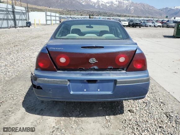 2000 Chevrolet Impala with VIN 2G1WF52E2Y9165492, listed as a Copart auction lot 51313925 with 0 mi miles and Salvage Title. Bid and sale history available at carsss.com. Image 6.