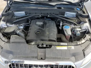 2015 Audi Q5 Premium Plus with VIN WA1LFAFPXFA139586, listed as a Copart auction lot 57821705 with 109,994 mi miles and Salvage title. Bid and sale history available at DreamBid. Image 12.