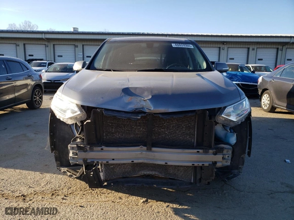 2021 Chevrolet Traverse LT Cloth with VIN 1GNEVGKW7MJ143584, listed as a Copart auction lot 46053565 with 98,066 mi miles and Salvage Title. Bid and sale history available at carsss.com. Image 5.