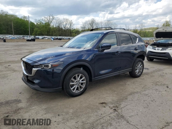 2023 Mazda CX-5 S Carbon Edition z VIN JM3KFBCM2P0162876, wystawiony jako Copart lot #55478635 z przebiegiem 34 652 mil mil oraz Szkoda całkowita • Salvage title. Historia ofert i sprzedaży dostępna na DreamBid. Obrazek 1.