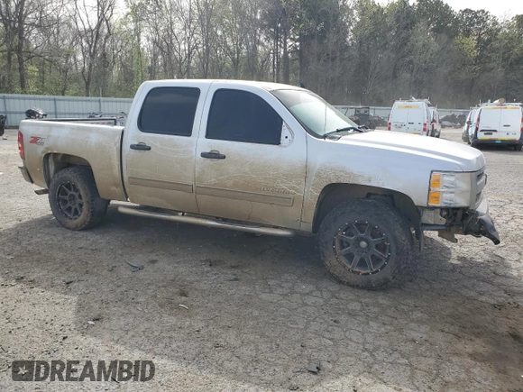 2013 Chevrolet Silverado 1500 LT with VIN 3GCPKSE74DG330767, listed as a Copart auction lot 49609515 with 252,108 mi miles and Salvage Title. Bid and sale history available at DreamBid. Image 4.