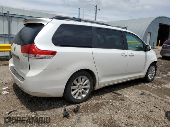 2011 Toyota Sienna XLE AAS with VIN 5TDYK3DC4BS045123, listed as a Copart auction lot 61001785 with 149,260 mi miles and Salvage title. Bid and sale history available at DreamBid. Image 3.
