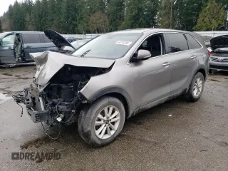 2019 Kia Sorento LX V6 with VIN 5XYPGDA56KG492803, listed as a Copart auction lot 44218295 with 0 mi miles and Salvage Title. Bid and sale history available at carsss.com. Image 1.