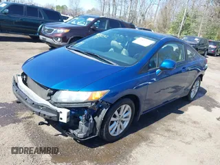 2012 Honda Civic Cpe EX with VIN 2HGFG3B83CH540485, listed as a IAAI auction lot 41813232 with 212,901 mi miles. Bid and sale history available at carsss.com. Image 18.