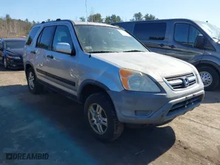 2003 Honda CR-V EX with VIN SHSRD77893U152499, listed as a IAAI auction lot 41797324 with 222,695 mi miles. Bid and sale history available at carsss.com. Image 1.