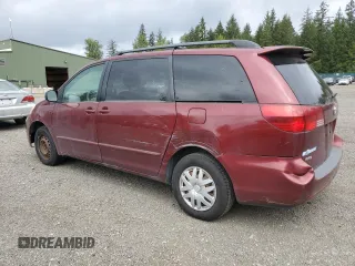 2005 Toyota Sienna CE z VIN 5TDZA23C15S320163, wystawiony jako Copart lot #57182215 z przebiegiem 205 439 mil mil oraz Czysty tytuł • Clean title. Historia ofert i sprzedaży dostępna na DreamBid. Obrazek 2.