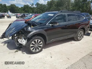 2024 Subaru Outback Limited with VIN 4S4BTANCXR3123885, listed as a Copart auction lot 62154465 with 22,922 mi miles and Non repairable. Bid and sale history available at DreamBid. Image 1.