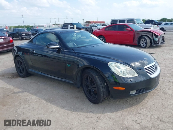 2005 Lexus SC 430 z VIN JTHFN48Y550062562, wystawiony jako IAAI lot #42437298 z przebiegiem 119 744 mil mil oraz . Historia ofert i sprzedaży dostępna na DreamBid. Obrazek 1.