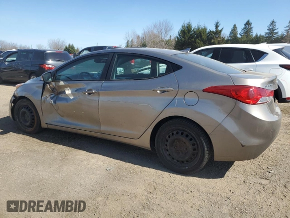 2013 Hyundai Elantra GLS z VIN 5NPDH4AE8DH425468, wystawiony jako Copart lot #54800815 z przebiegiem 320 397 mil mil oraz Czysty tytuł • Clean title. Historia ofert i sprzedaży dostępna na DreamBid. Obrazek 2.