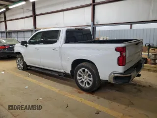 2023 Chevrolet Silverado 1500 LTZ with VIN 2GCUDGED2P1155058, listed as a Copart auction lot 46881105 with 41,110 mi miles and Salvage Title. Bid and sale history available at carsss.com. Image 2.
