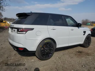 2016 Land Rover Range Rover Sport SVR z VIN SALWZ2EF9GA586204, wystawiony jako Copart lot #49633635 z przebiegiem 86 019 mil mil oraz Szkoda całkowita • Salvage title. Historia ofert i sprzedaży dostępna na DreamBid. Obrazek 3.