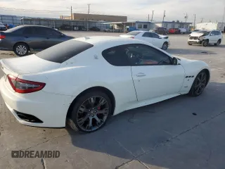 2016 Maserati GranTurismo MC with VIN ZAM45VLA0G0177478, listed as a Copart auction lot 78475284 with 0 mi miles and Salvage Title. Bid and sale history available at carsss.com. Image 3.