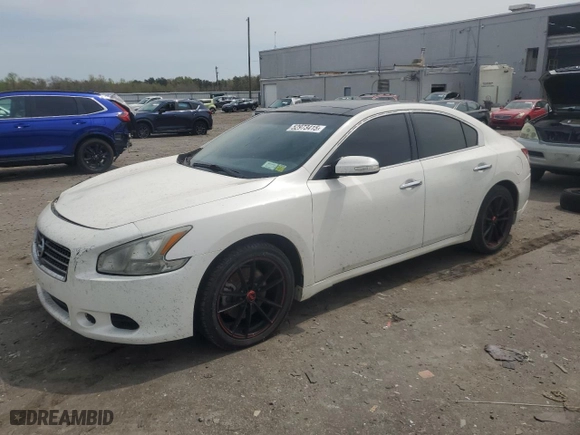 2011 Nissan Maxima 3.5 SV with VIN 1N4AA5AP4BC845130, listed as a Copart auction lot 52973415 with 115,235 mi miles and Salvage Title. Bid and sale history available at carsss.com. Image 1.