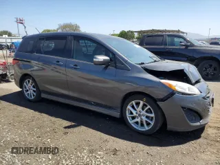 2015 Mazda 5 Touring with VIN JM1CW2CL2F0188459, listed as a Copart auction lot 67553274 with 185,581 mi miles and Salvage Title. Bid and sale history available at DreamBid. Image 4.