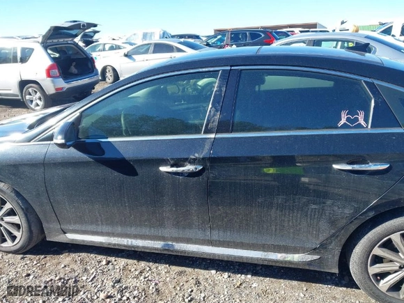 2016 Hyundai Sonata 2.4L Sport with VIN 5NPE34AF5GH310746, listed as a IAAI auction lot 41417142 with 150,117 mi miles. Bid and sale history available at carsss.com. Image 14.