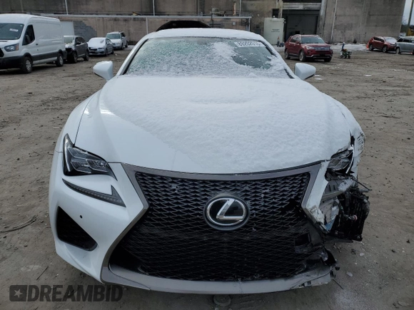 2015 Lexus RC F F z VIN JTHHP5BC9F5002374, wystawiony jako Copart lot #89202015 z przebiegiem 65 995 mil mil oraz Szkoda całkowita • Salvage title. Historia ofert i sprzedaży dostępna na DreamBid. Obrazek 5.