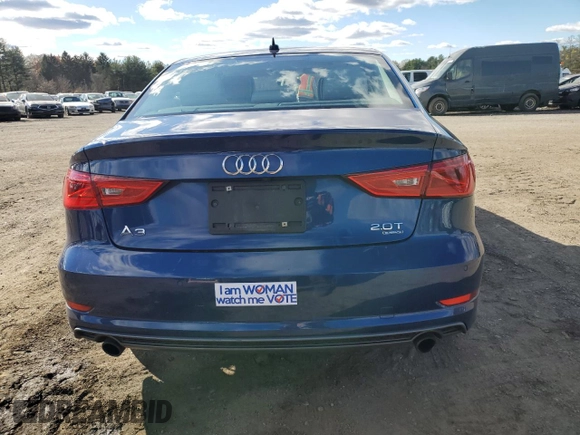 2015 Audi A3 2.0T Prestige with VIN WAUKFGFF2F1027373, listed as a Copart auction lot 79996574 with 69,727 mi miles and Salvage Title. Bid and sale history available at carsss.com. Image 6.