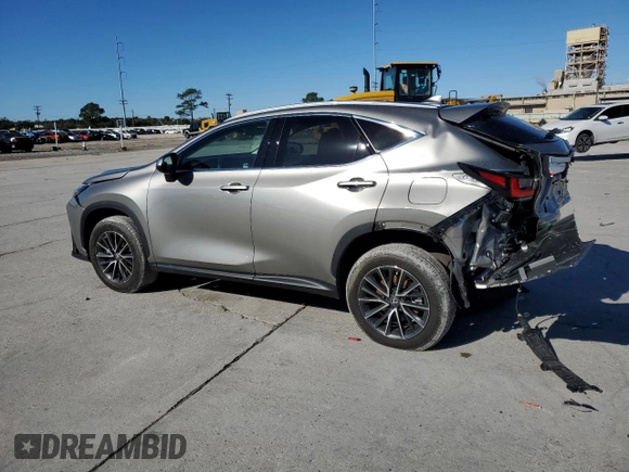2024 Lexus NX with VIN 2T2GGCEZ4RC046464, listed as a Copart auction lot 43587955 with 11,731 mi miles and Salvage Title. Bid and sale history available at carsss.com. Image 2.