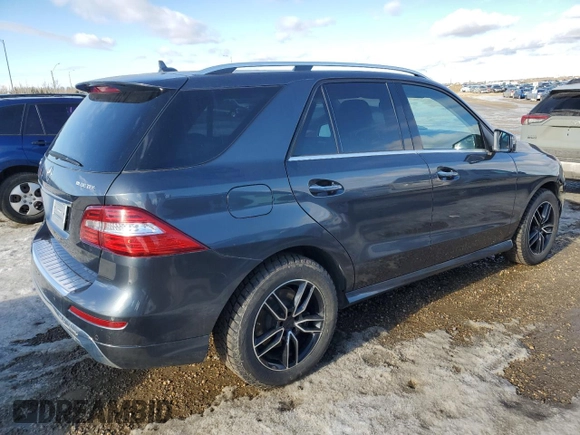 2014 Mercedes-Benz M 350 with VIN 4JGDA2EB4EA296805, listed as a Copart auction lot 47339945 with 150,457 mi miles and Salvage Title. Bid and sale history available at DreamBid. Image 3.
