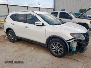 2016 Nissan Rogue SV with VIN KNMAT2MT9GP694443, listed as a Copart auction lot 54175615 with 110,189 mi miles and Salvage Title. Bid and sale history available at carsss.com. Image 4.
