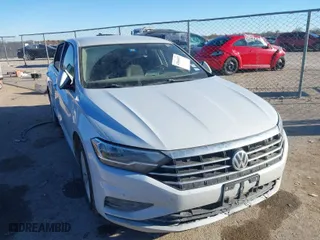 2019 Volkswagen Jetta S with VIN 3VWN57BU8KM034619, listed as a IAAI auction lot 41066893 with 93,698 mi miles. Bid and sale history available at carsss.com. Image 1.