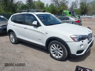 2017 BMW X3 xDrive28i with VIN 5UXWX9C59H0T11213, listed as a IAAI auction lot 42083890 with 63,742 mi miles and . Bid and sale history available at DreamBid. Image 1.