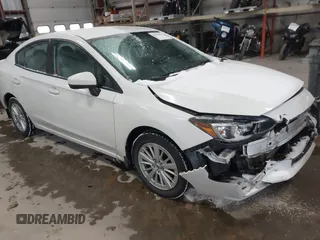 2017 Subaru Impreza Premium with VIN 4S3GKAB63H3603681, listed as a IAAI auction lot 41294055 with 85,939 mi miles. Bid and sale history available at carsss.com. Image 1.