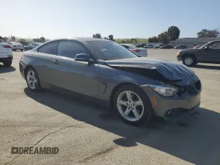 2014 BMW 4 Series 428i with VIN WBA3N7C5XEK220706, listed as a Copart auction lot 53860725 with 85,882 mi miles and Salvage title. Bid and sale history available at DreamBid. Image 4.