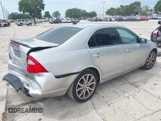 2012 Ford Fusion SEL with VIN 3FAHP0JA9CR377894, listed as a IAAI auction lot 42564367 with 166,540 mi miles and . Bid and sale history available at DreamBid. Image 4.