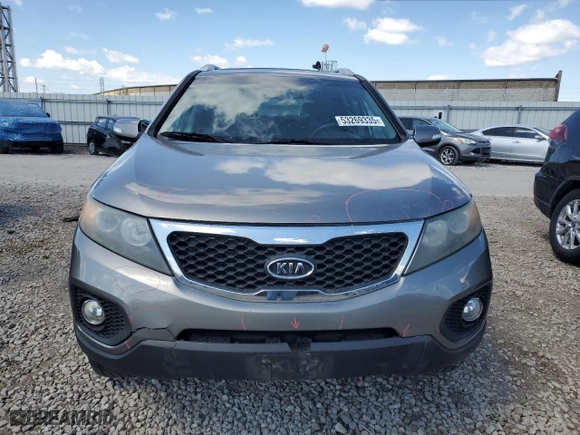 2013 Kia Sorento LX with VIN 5XYKT3A61DG365274, listed as a Copart auction lot 53269335 with 254,383 mi miles and Salvage Title. Bid and sale history available at carsss.com. Image 5.