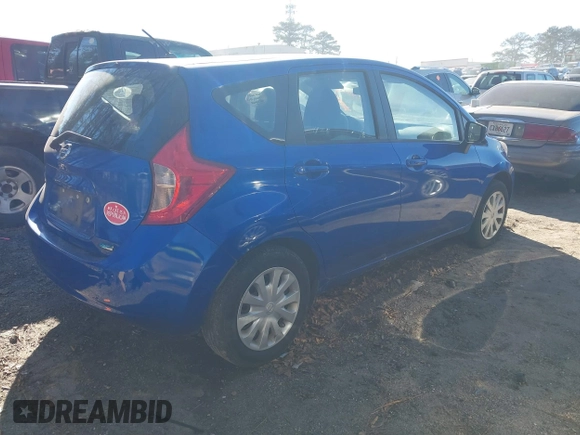 2015 Nissan Note S with VIN 3N1CE2CP3FL398208, listed as a IAAI auction lot 41222201 with 80,281 mi miles and . Bid and sale history available at DreamBid. Image 4.