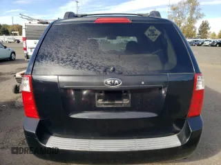 2007 Kia Sedona EX with VIN KNDMB233776121810, listed as a Copart auction lot 77229344 with 133,193 mi miles and Salvage Title. Bid and sale history available at carsss.com. Image 6.