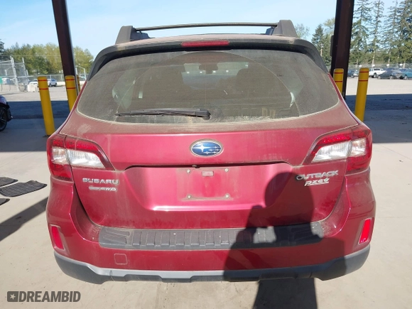 2015 Subaru Outback 2.5i with VIN 4S4BSAAC7F3205514, listed as a IAAI auction lot 42034476 with 143,088 mi miles. Bid and sale history available at carsss.com. Image 16.