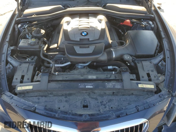2006 BMW 6 Series 650Ci with VIN WBAEH13496CR50851, listed as a Copart auction lot 87455644 with 57,481 mi miles and Salvage Title. Bid and sale history available at carsss.com. Image 12.