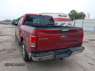 2015 Ford F-150 XL with VIN 1FTEW1CP7FFC87507, listed as a IAAI auction lot 41913485 with 150,960 mi miles. Bid and sale history available at carsss.com. Image 6.