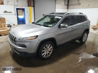 2016 Jeep Cherokee Limited with VIN 1C4PJMDS7GW123252, listed as a Copart auction lot 53788285 with 68,887 mi miles and Salvage Title. Bid and sale history available at carsss.com. Image 1.