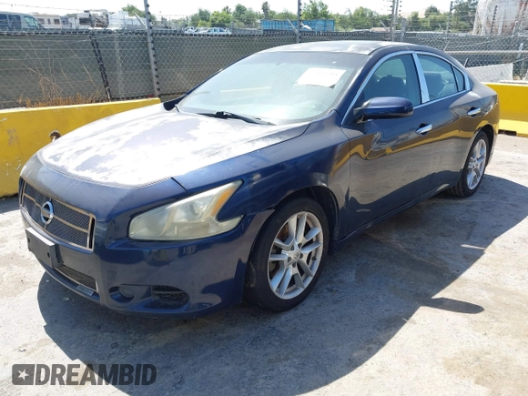 2010 Nissan Maxima SV with VIN 1N4AA5AP5AC837603, listed as a IAAI auction lot 42490285 with 185,295 mi miles and . Bid and sale history available at DreamBid. Image 2.