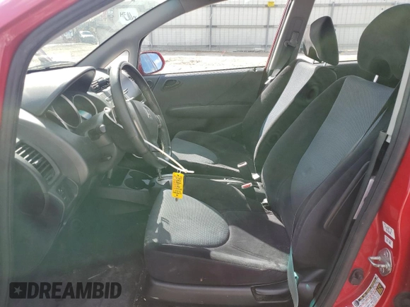 2008 Honda Fit Sport with VIN JHMGD38628S045663, listed as a Copart auction lot 48222545 with 148,236 mi miles and Salvage Title. Bid and sale history available at carsss.com. Image 7.