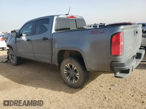 2022 Chevrolet Colorado 2WD Z71 z VIN 1GCGSDEN8N1209072, wystawiony jako Copart lot #47806815 z przebiegiem 33 325 mil mil oraz Szkoda całkowita • Salvage title. Historia ofert i sprzedaży dostępna na DreamBid. Obrazek 2.
