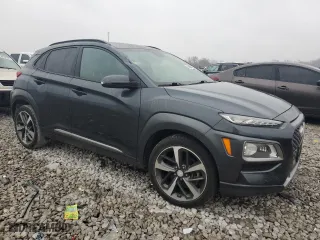 2018 Hyundai Kona Limited with VIN KM8K3CA52JU065191, listed as a Copart auction lot 43028675 with 38,138 mi miles and Salvage Title. Bid and sale history available at carsss.com. Image 4.
