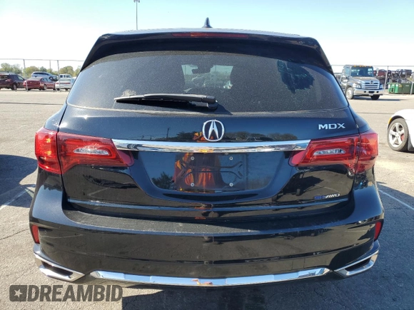2019 Acura MDX Sport Hybrid w/Technology Pkg with VIN 5J8YD7H52KL001766, listed as a Copart auction lot 75276724 with 71,035 mi miles and Salvage Title. Bid and sale history available at carsss.com. Image 6.