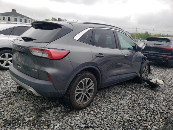 2021 Ford Escape SEL с VIN 1FMCU9H90MUA60766, выставлен на аукционе Copart как лот 56737355 с пробегом 86 183 миль миль и Списание • Salvage title. История ставок и продаж доступна на DreamBid. Изображение 3.