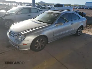 2004 Mercedes-Benz CLK-Class 3.2L with VIN WDBTJ65J54F064390, listed as a Copart auction lot 49534035 with 122,494 mi miles and Clean Title. Bid and sale history available at carsss.com. Image 1.