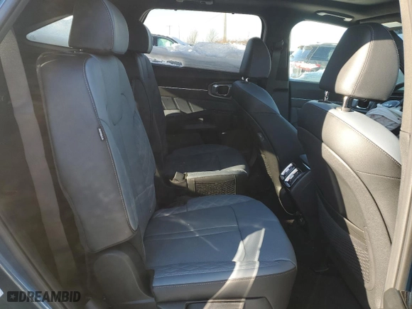 2025 Kia Sorento Hybrid SX Prestige with VIN KNDRKDJG1S5286385, listed as a Copart auction lot 84145084 with 4,677 mi miles and Non Repairable. Bid and sale history available at carsss.com. Image 11.