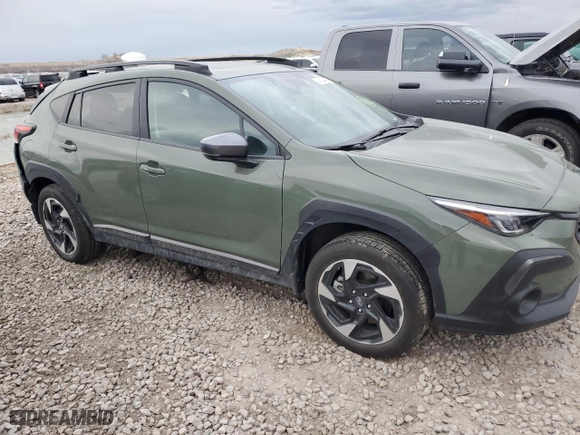 2024 Subaru Crosstrek Limited with VIN 4S4GUHM60R3817833, listed as a Copart auction lot 48174815 with 7,746 mi miles and Salvage Title. Bid and sale history available at carsss.com. Image 4.