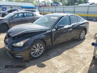 2016 Infiniti Q50 Premium с VIN JN1EV7APXGM305488, выставлен на аукционе Copart как лот 54388615 с пробегом 114 185 миль миль и Списание • Salvage title. История ставок и продаж доступна на DreamBid. Изображение 1.