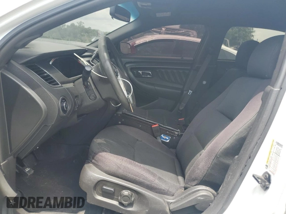 2015 Ford Police Interceptor with VIN 1FAHP2MK2FG163700, listed as a Copart auction lot 56028145 with 107,421 mi miles and Salvage title. Bid and sale history available at DreamBid. Image 7.